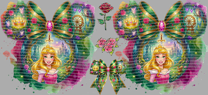 16oz Disney style-D-2746
